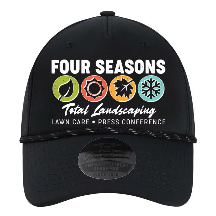 Four Seasons Total Landscaping Lawn Care Press Conference Performance The Dyno Cap