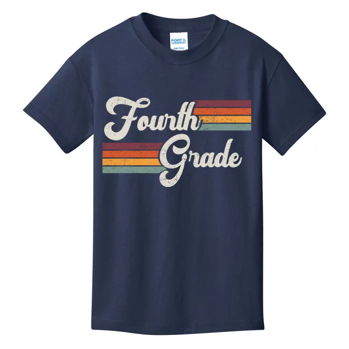 Fourth Grade Retro Vintage Kids T-Shirt