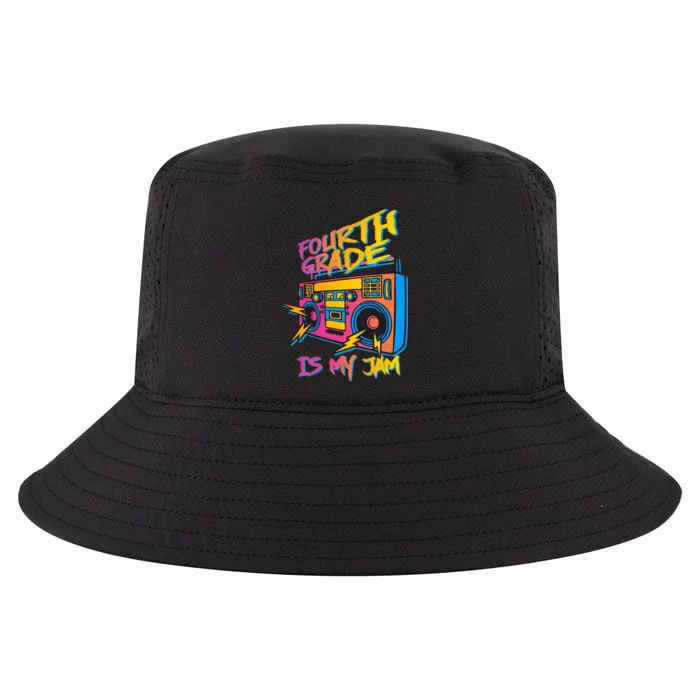 Fourth Grade Teacher Retro Cool Comfort Performance Bucket Hat