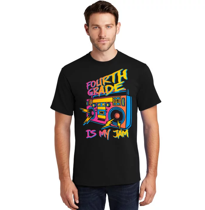 Fourth Grade Teacher Retro Tall T-Shirt