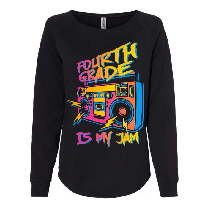 Fourth Grade Teacher Retro Womens California Wash Sweatshirt