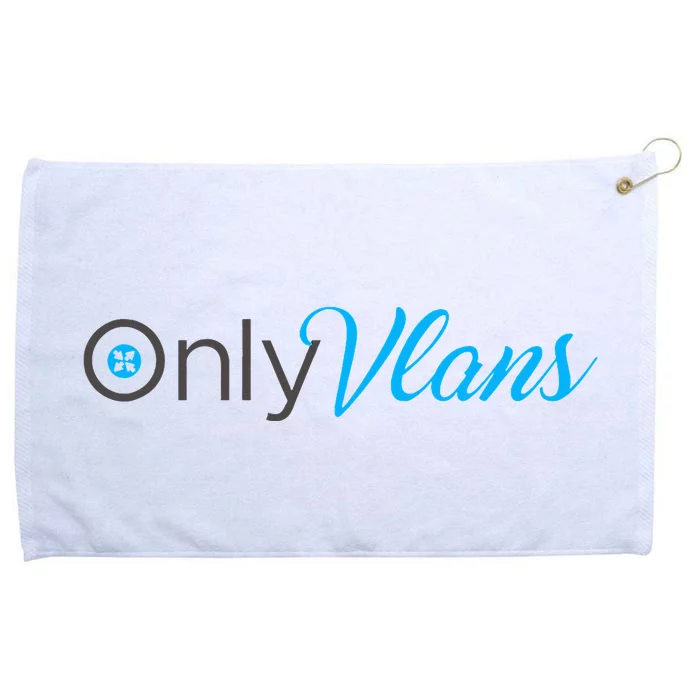 Funny Only Vlans Network Engineering Grommeted Golf Towel