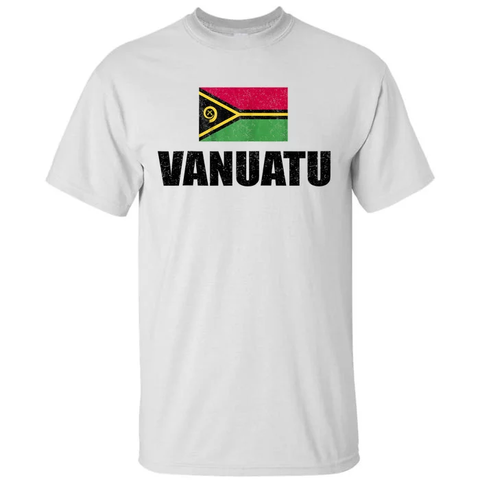 Flag Of Vanuatu Gift Tall T-Shirt