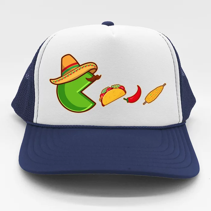 Funny Oldschool Video Game Cinco De Mayo Trucker Hat