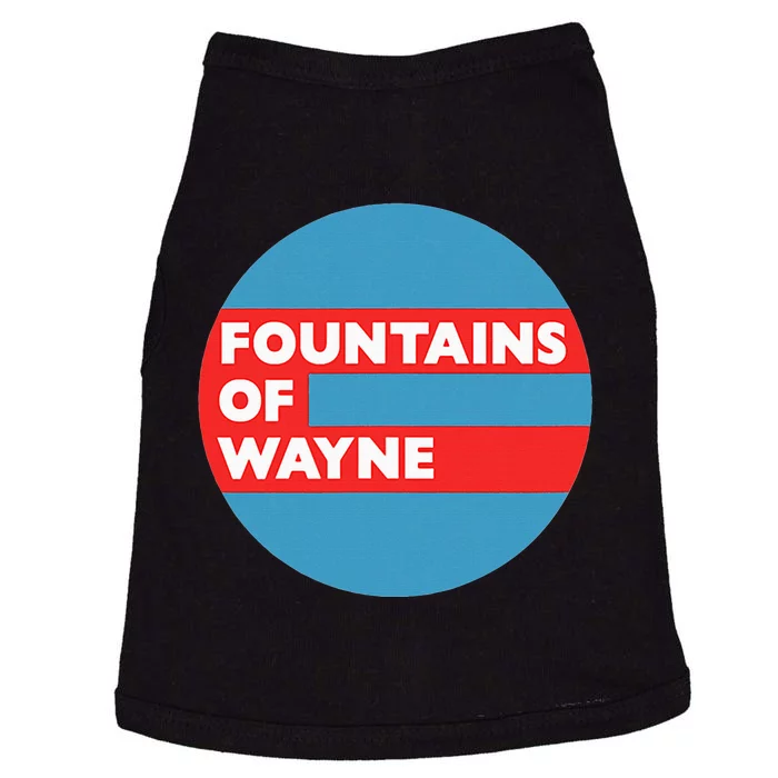 Fountains Of Wayne Band Doggie Tank