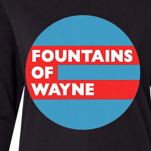 Fountains Of Wayne Band Womens Cotton Relaxed Long Sleeve T-Shirt