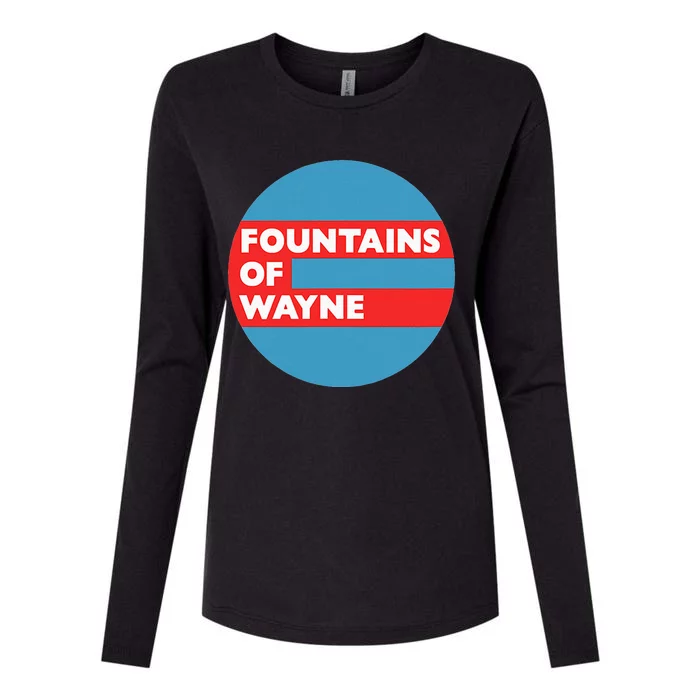 Fountains Of Wayne Band Womens Cotton Relaxed Long Sleeve T-Shirt