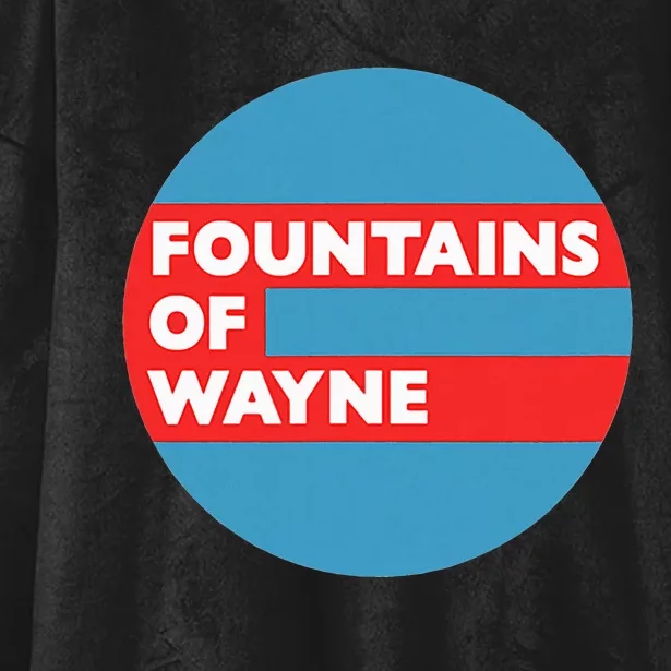 Fountains Of Wayne Band Hooded Wearable Blanket