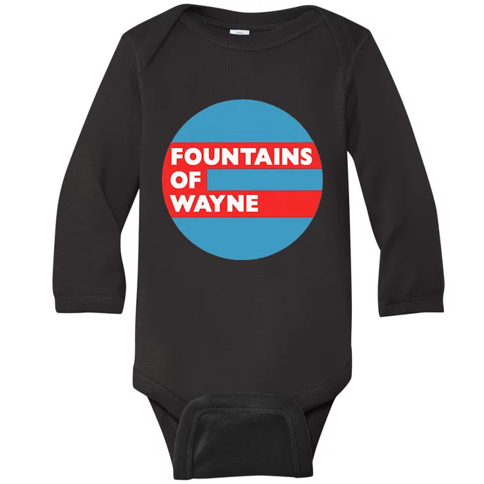 Fountains Of Wayne Band Baby Long Sleeve Bodysuit