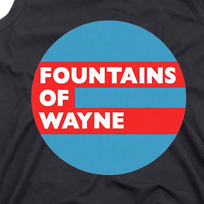 Fountains Of Wayne Band Tank Top