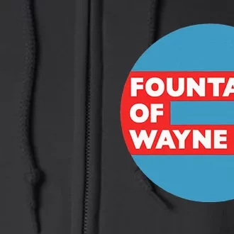 Fountains Of Wayne Band Full Zip Hoodie