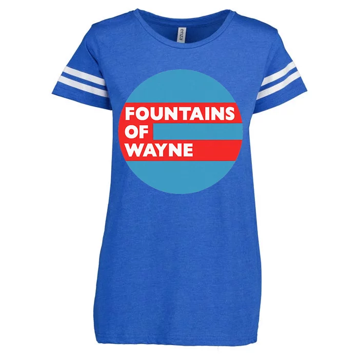 Fountains Of Wayne Band Enza Ladies Jersey Football T-Shirt