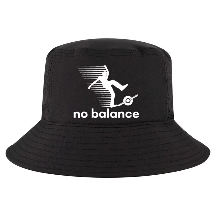 Funny One Wheel No Balance Cool Comfort Performance Bucket Hat