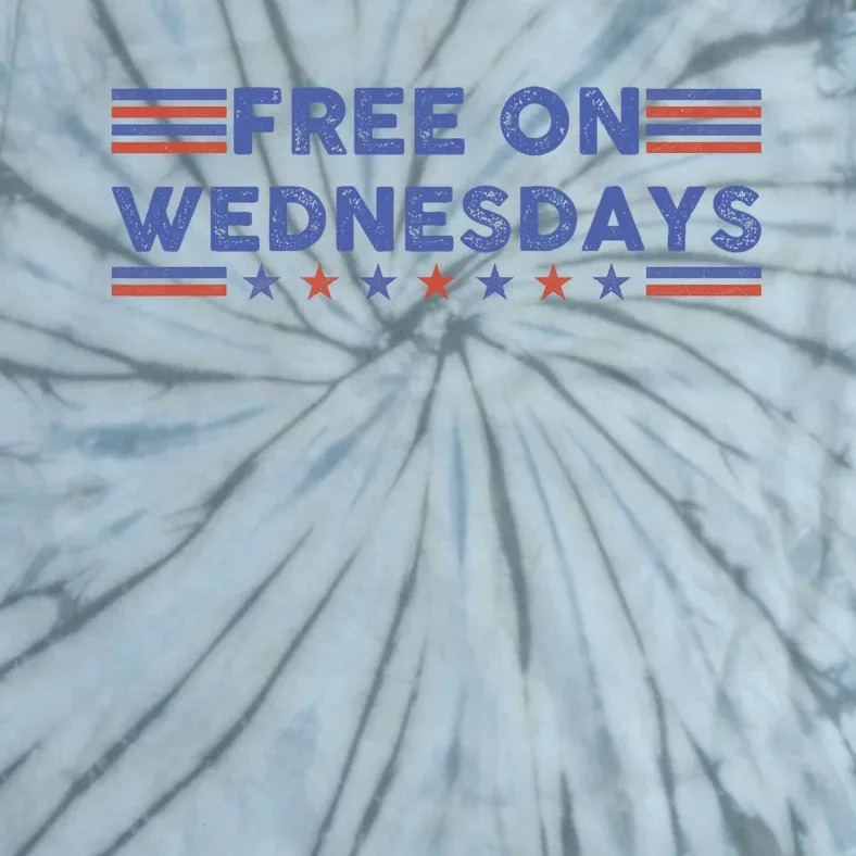 Free On Wednesdays Biden Campaign Tie-Dye T-Shirt