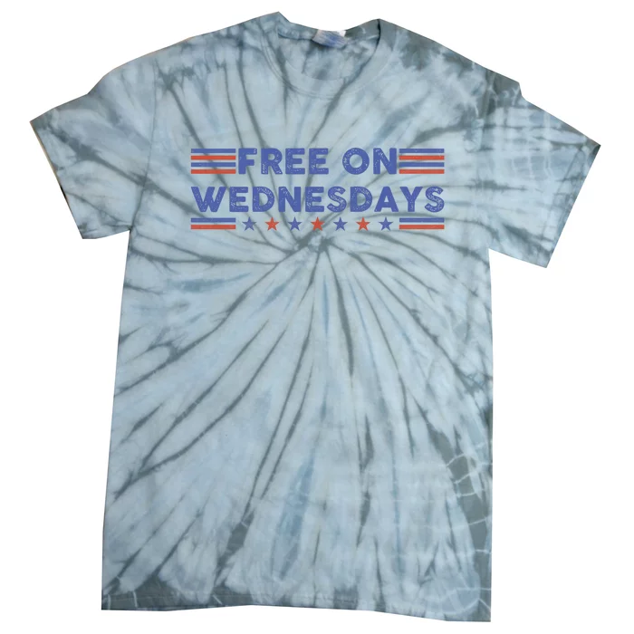 Free On Wednesdays Biden Campaign Tie-Dye T-Shirt