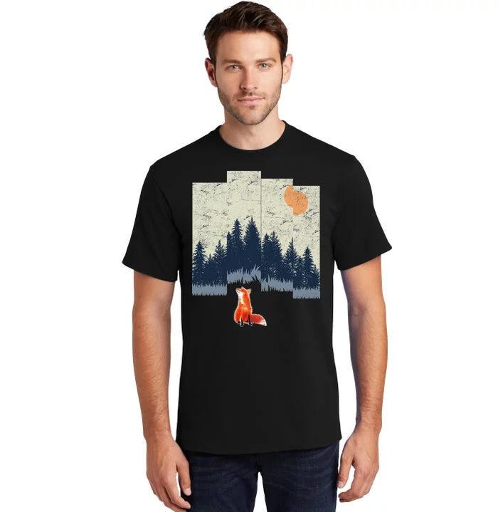 Fox Distorted Forrest Tall T-Shirt