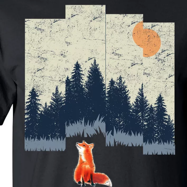 Fox Distorted Forrest Tall T-Shirt