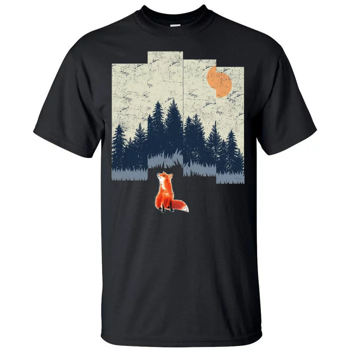 Fox Distorted Forrest Tall T-Shirt