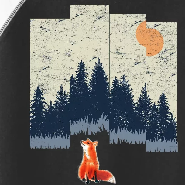 Fox Distorted Forrest Toddler Fine Jersey T-Shirt