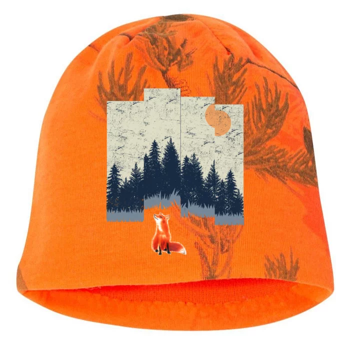 Fox Distorted Forrest Kati - Camo Knit Beanie