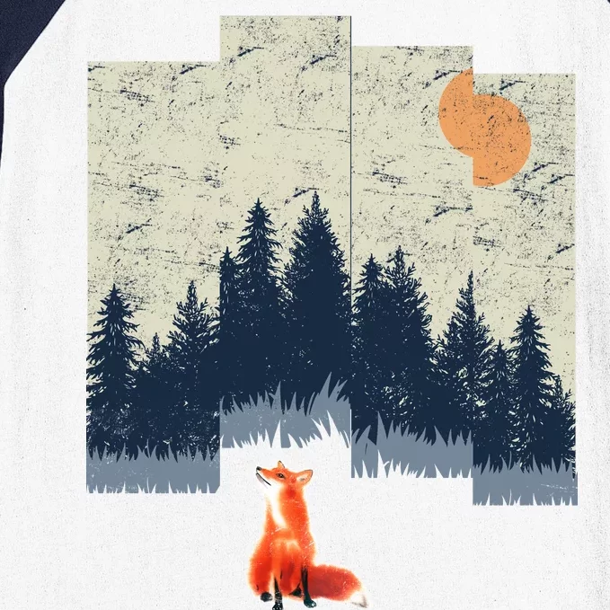 Fox Distorted Forrest Baseball Sleeve Shirt