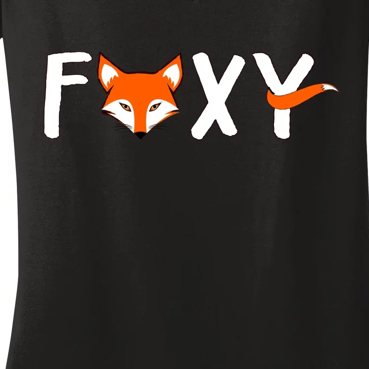 Foxy Women's V-Neck T-Shirt