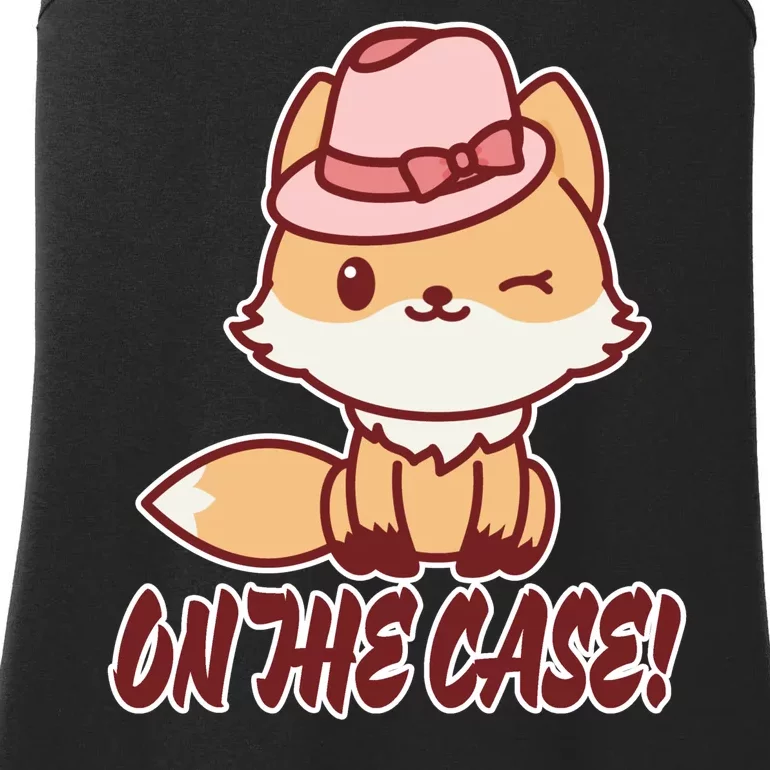 Foxy On That Case Cute Fox Ladies Essential Tank