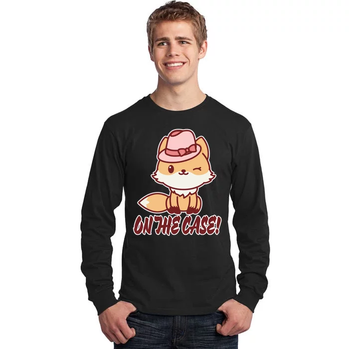 Foxy On That Case Cute Fox Tall Long Sleeve T-Shirt