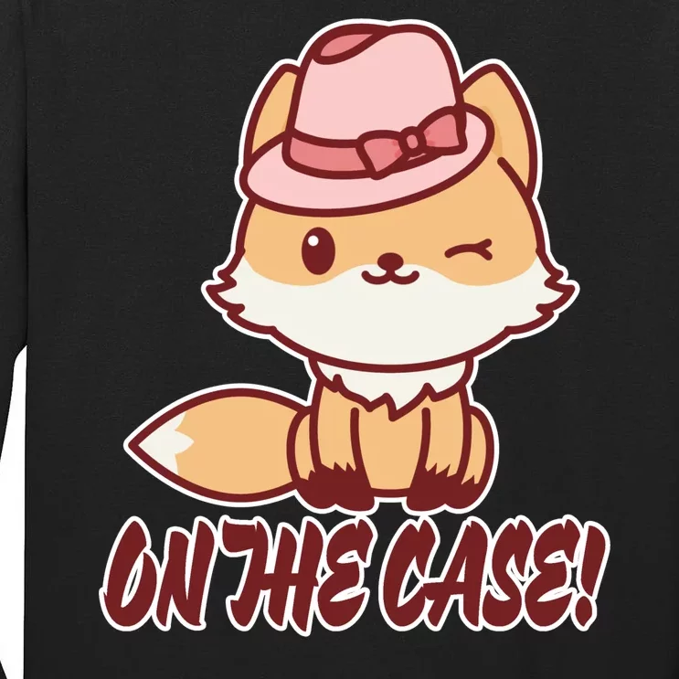 Foxy On That Case Cute Fox Tall Long Sleeve T-Shirt