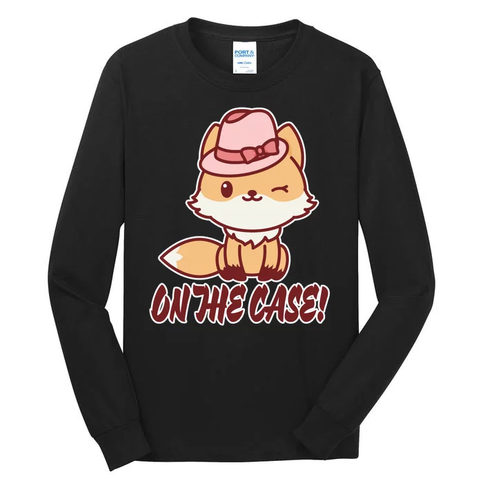 Foxy On That Case Cute Fox Tall Long Sleeve T-Shirt