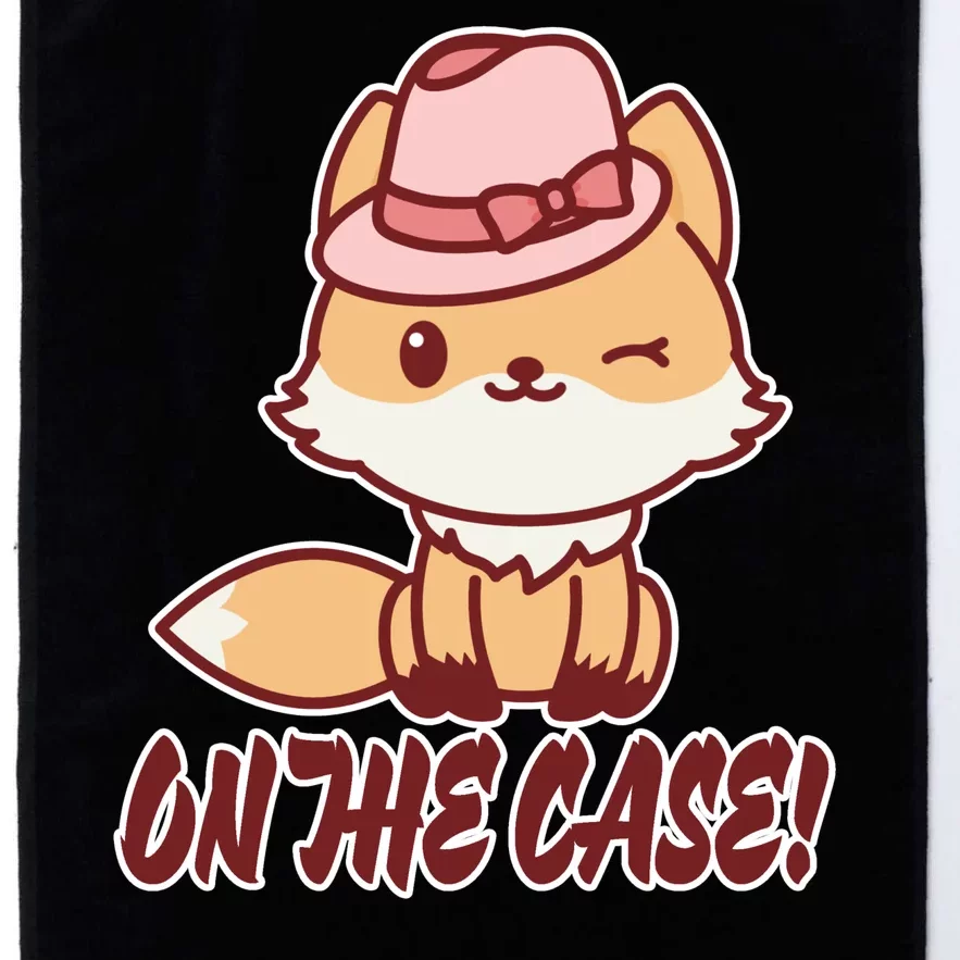 Foxy On That Case Cute Fox Platinum Collection Golf Towel