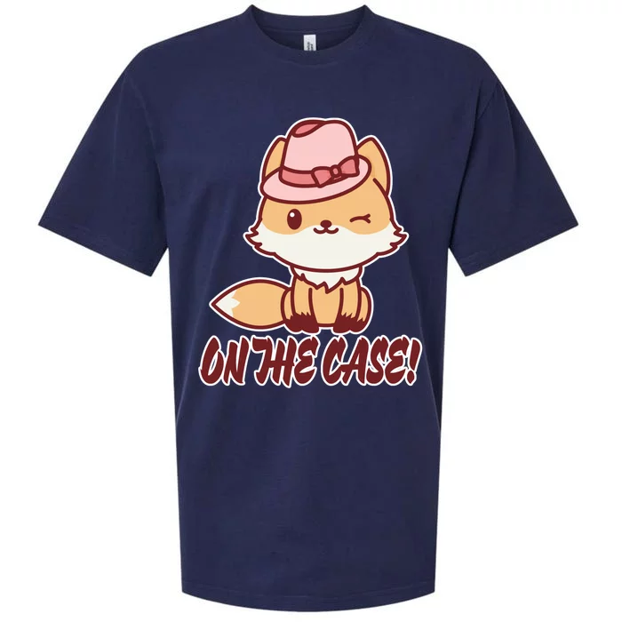 Foxy On That Case Cute Fox Sueded Cloud Jersey T-Shirt