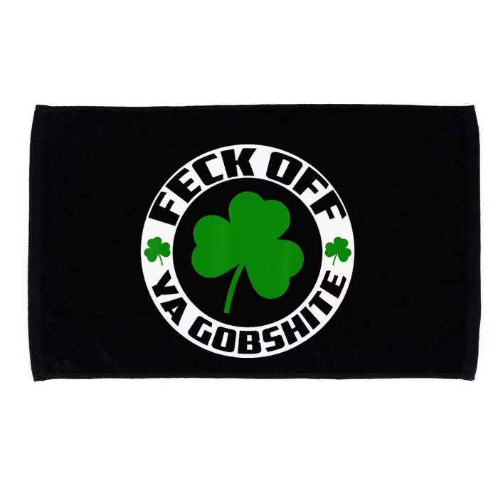 Feck Off Ya Gobshite Irish Inspired Party Microfiber Hand Towel