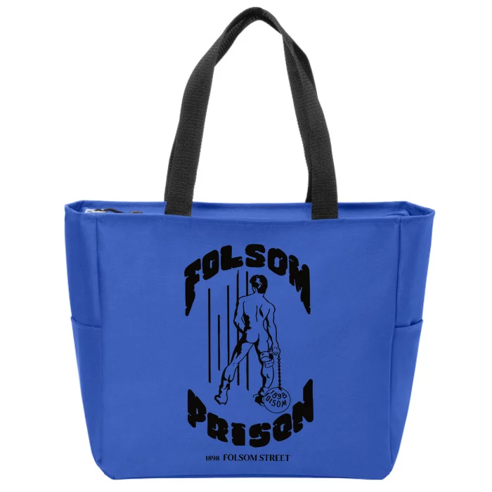 Folsom Prison 1898 Folsom Street Zip Tote Bag