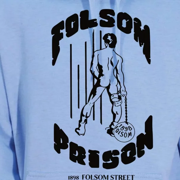 Folsom Prison 1898 Folsom Street Unisex Surf Hoodie