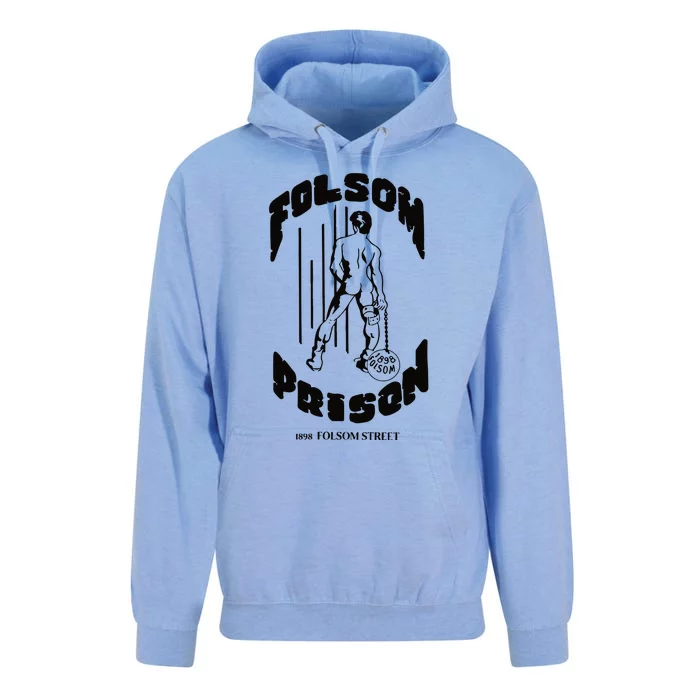 Folsom Prison 1898 Folsom Street Unisex Surf Hoodie