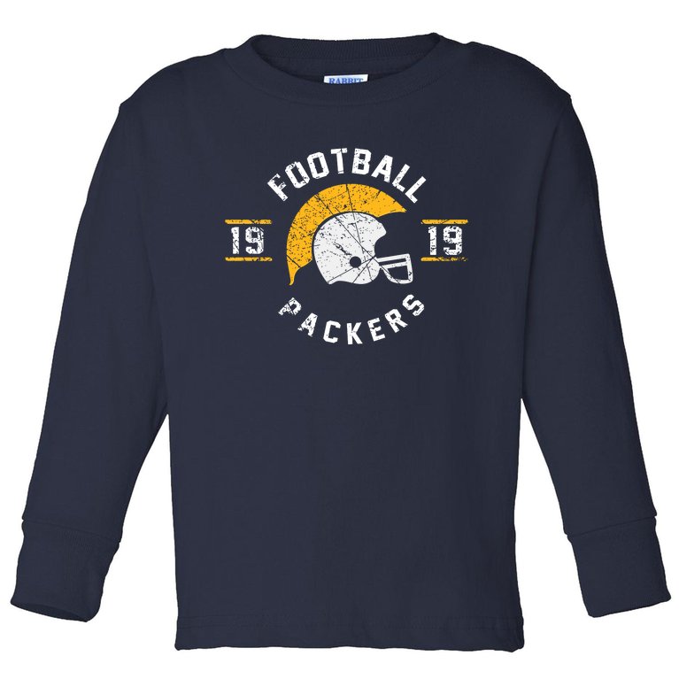 Football Packers 1919 Toddler Long Sleeve Shirt