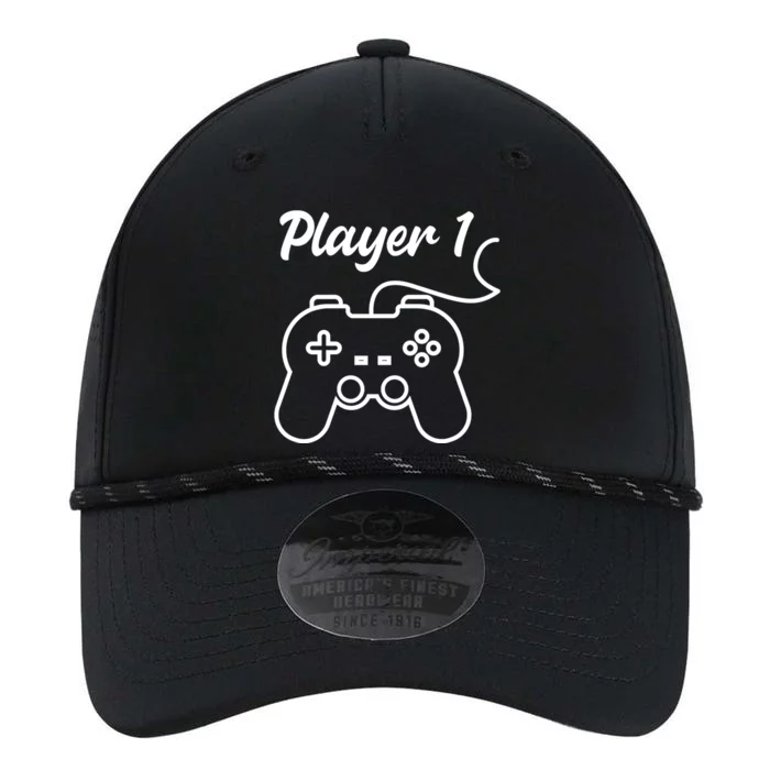 Funny Player 1 Player 2 Matching Gamer Couple Him Her Funny Gift Performance The Dyno Cap