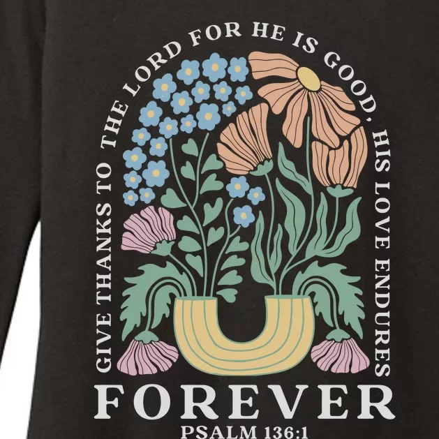 Forever Psalm 135:1 Womens CVC Long Sleeve Shirt