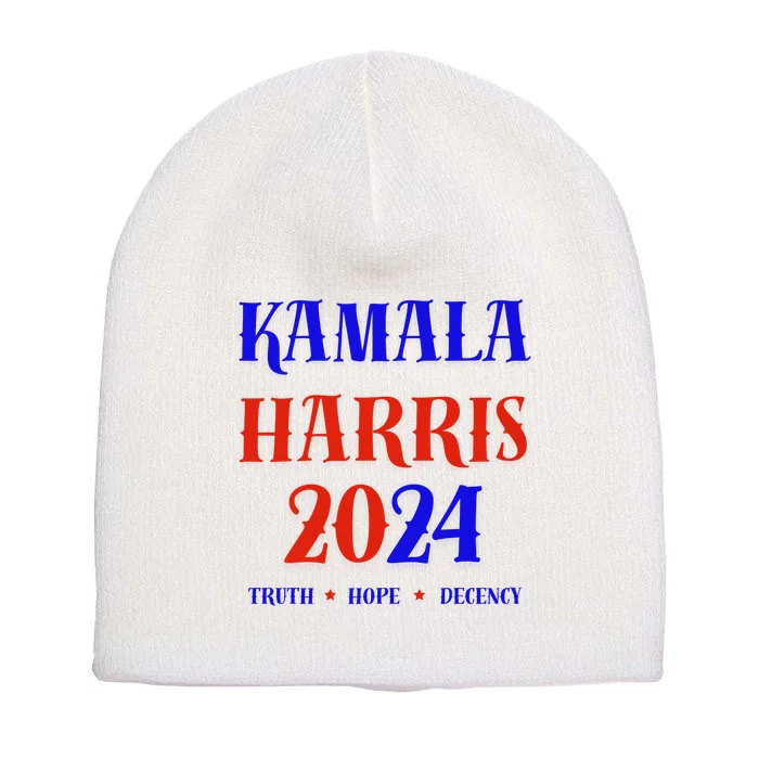 Funny President 2024 Short Acrylic Beanie