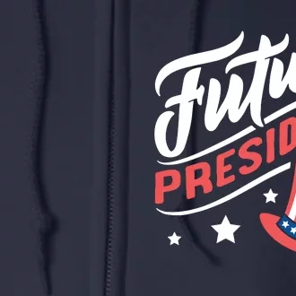 Future President 4th Of July Full Zip Hoodie