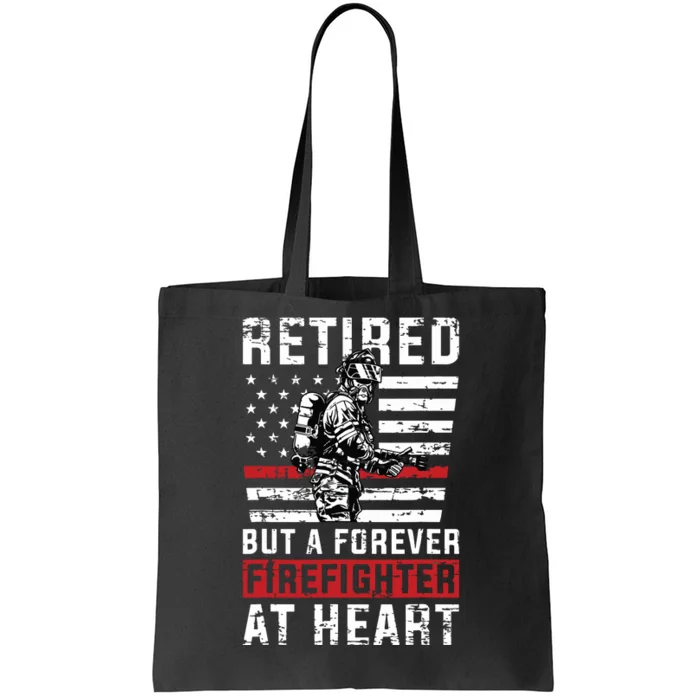 Fireman Pride 911 Rescue Retirement Gift Retired Firefighter Tote Bag