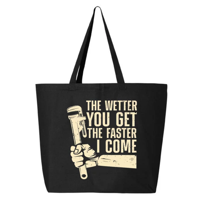 Funny Plumber Art For  Steamfitter Plumbing Tools 25L Jumbo Tote