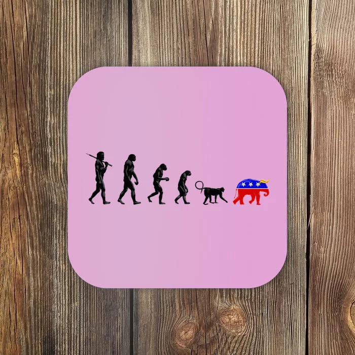 Funny Pro-Democrat Anti-Republican Devolution Coaster