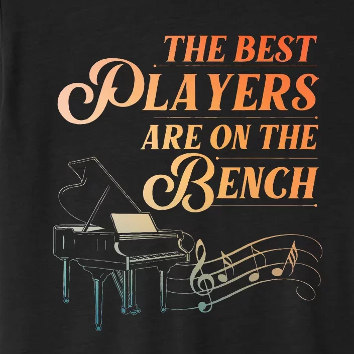 Funny Piano Art For Musical Instrument Piano Lover ChromaSoft Performance T-Shirt