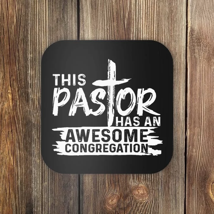 Funny Pastor Appreciation Gift Christian Church Priest Coaster