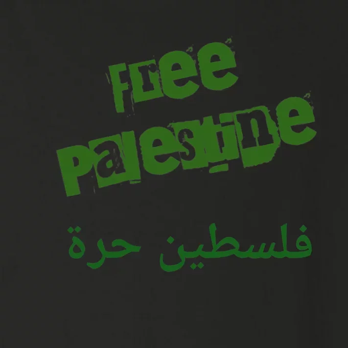 Free Palestine Arabic Support Palestine And Keffiyeh Palesti Toddler Long Sleeve Shirt