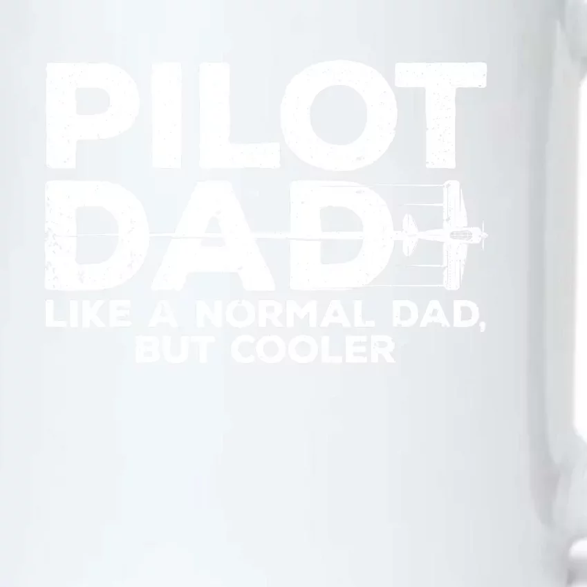 Funny Pilot Art For Dad Aviation Airplane Aircraft Pilot Black Color Changing Mug