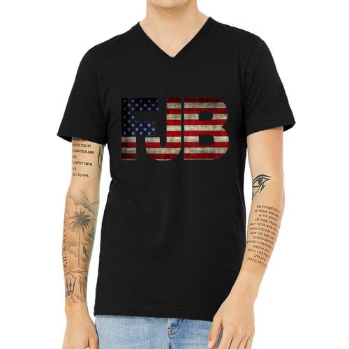FJB Pro America F.Biden FJB V-Neck T-Shirt