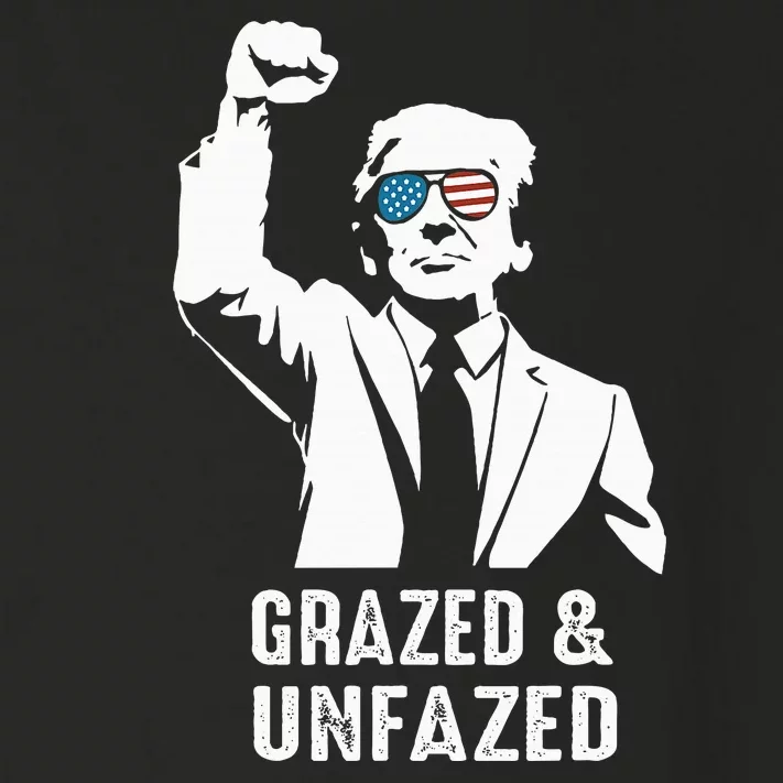 Fist Pump American Patriot Grazed And Unfazed Toddler Long Sleeve Shirt